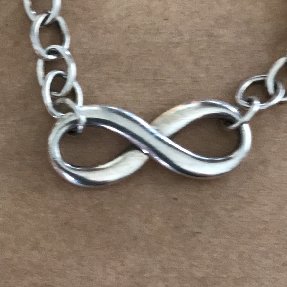Tiffany & Co. Infinity Sterling Silver bracelet - Picture 6 of 7